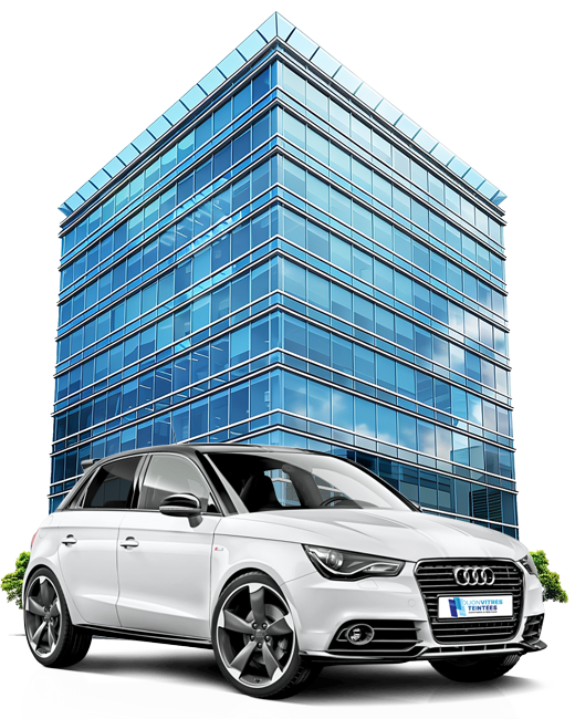 film solaire sur vehicule et batiment sur dijon
